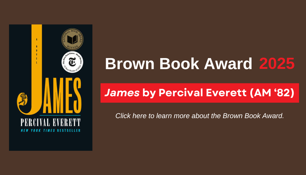 Brown Book Award 2025 - James